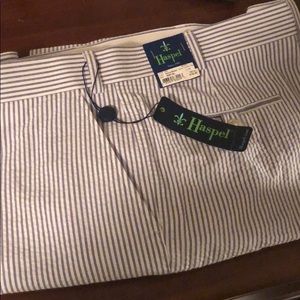 Haspel Seersucker pants 40x30 New Orleans trouser